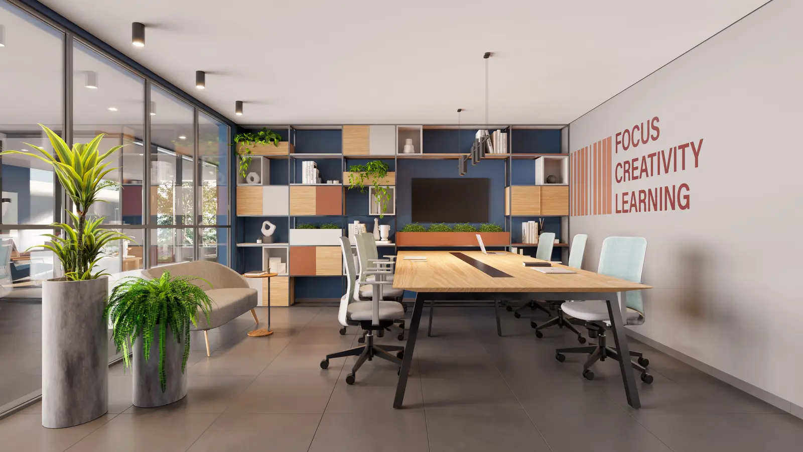 Coworking — espaço de trabalho dentro de casa
