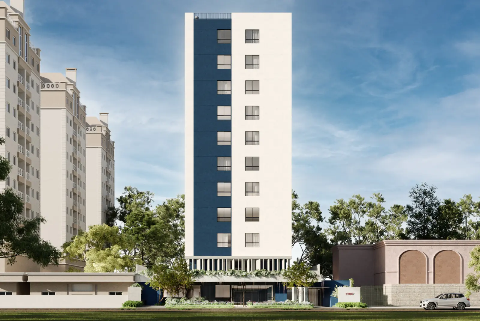 Ficha do Jockey City Habitat — perspectiva e informações do lançamento