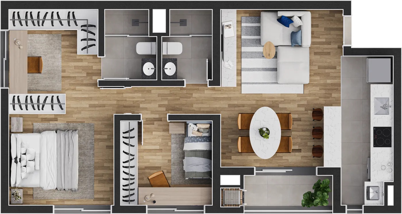Planta Planta 1 — Jockey City Habitat