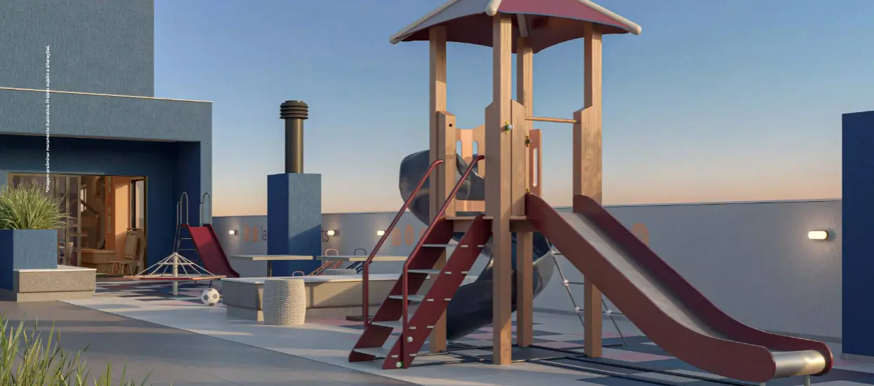 Playground — diversão ao ar livre para as crianças